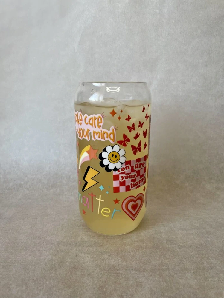 Sklenička s motivem SELF LOVE