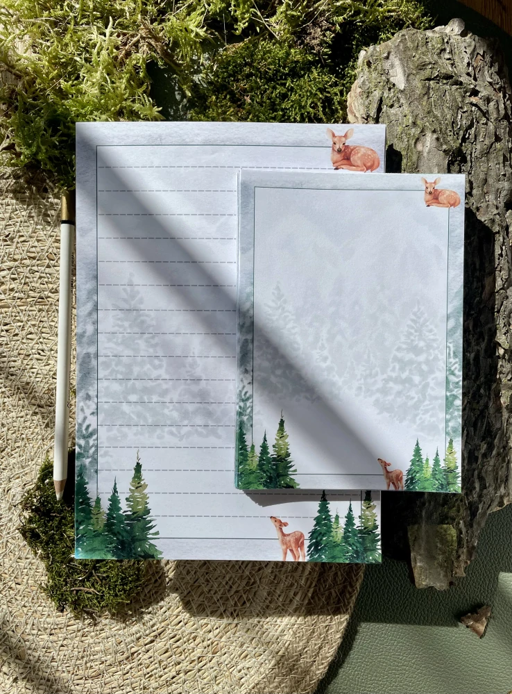 Poznámkový blok LESNÍ NÁDECH