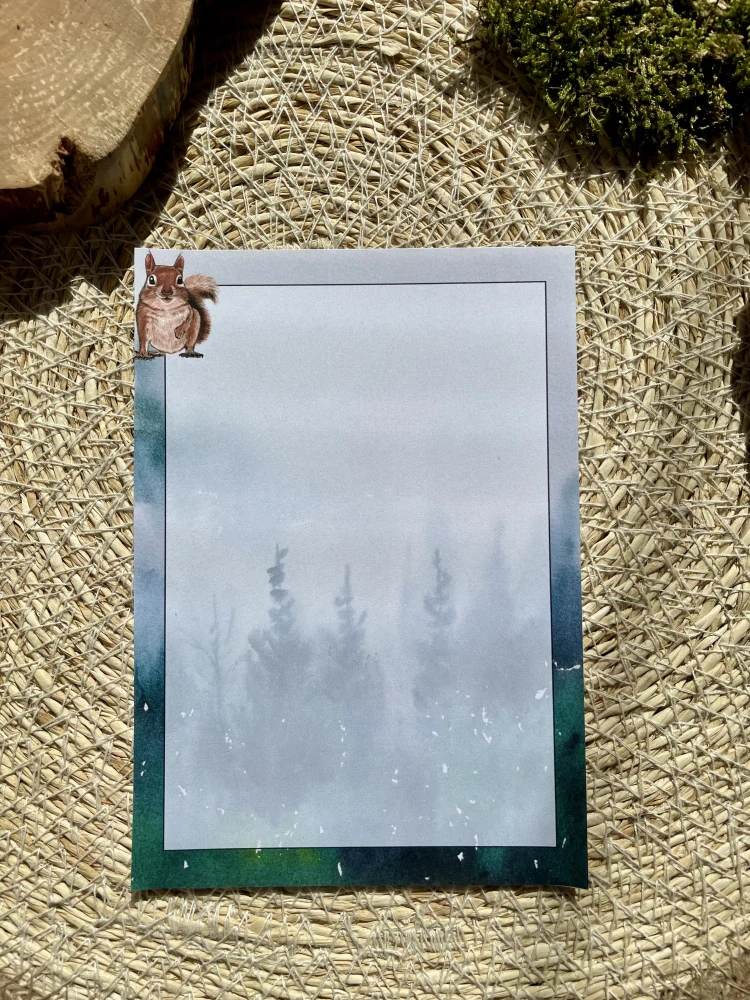 Poznámkový blok LESNÍ PŘÍBĚH