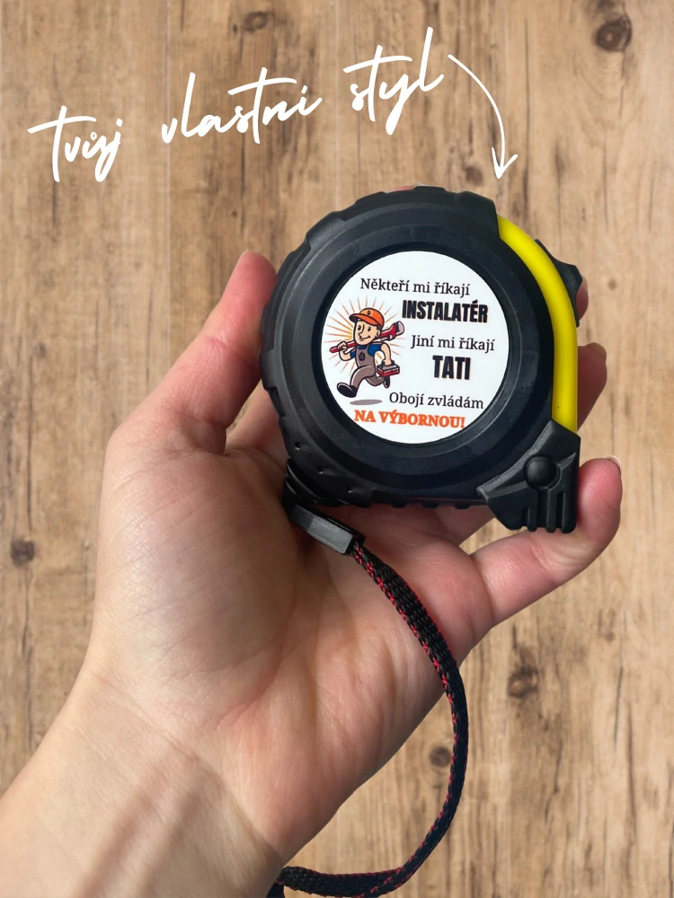 Personalizovaný svinovací metr
