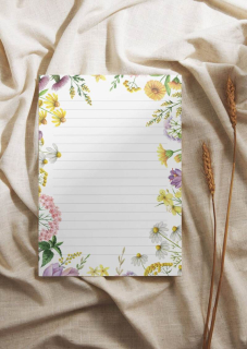 Poznámkový blok LUČNÍ KVÍTÍ