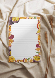 Poznámkový blok MARAKUJA