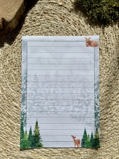 Poznámkový blok LESNÍ NÁDECH